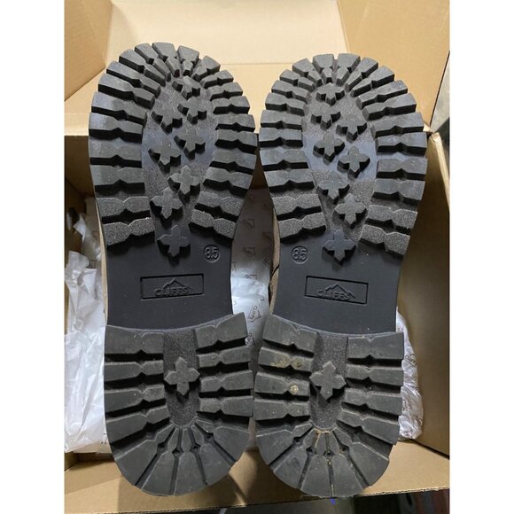 Cliffs By White Mountain Womens Comfort Primed Lace up Boots Taupe Size 8.5M NWD - Picture 9 of 10